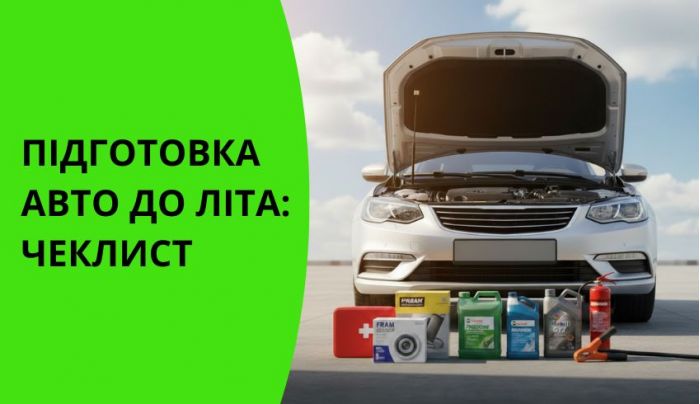 Підготовка авто до літньої спеки: чеклист на 8 пунктів