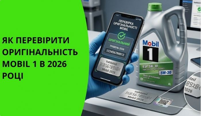 Как проверить оригинальность Mobil в 2026 году Как проверить оригинальность Mobil в 2026 году