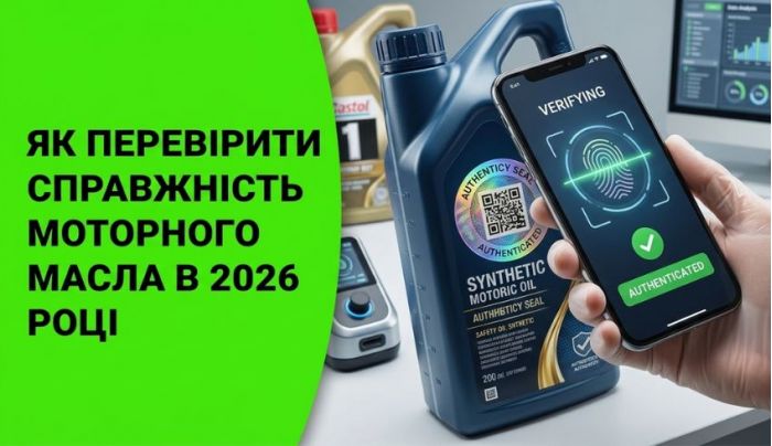 Как проверить подлинность моторного масла в 2026 году