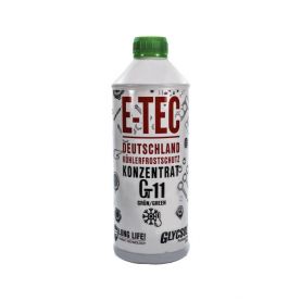 Антифриз E-TEC Glycsol G11 концентрат -80 ° C зелений 1,5л Антифриз E-TEC Glycsol G11 концентрат -80 ° C зелений 1,5л