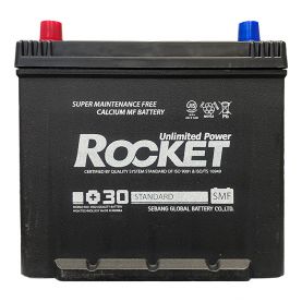 Автомобильный аккумулятор ROCKET Japan 6СТ-60Ah Аз 520A (CCA) SMF 65D23R