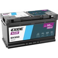 Автомобільний акумулятор EXIDE Start-Stop AGM 6СТ-95Ah АзЕ 850A (EN) EK950