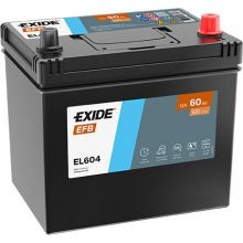 Автомобильный аккумулятор EXIDE Start-Stop EFB 6СТ-60Ah АзЕ ASIA 520A (EN) EL604