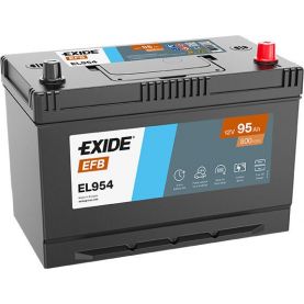 Автомобильный аккумулятор EXIDE Start-Stop EFB 6СТ-95Ah АзЕ ASIA 800A (EN) EL954