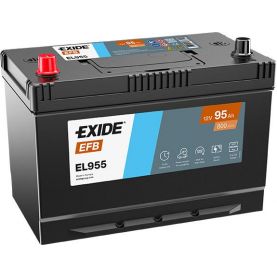 Автомобильный аккумулятор EXIDE Start-Stop EFB 6СТ-95Ah Аз ASIA 800A (EN) EL955