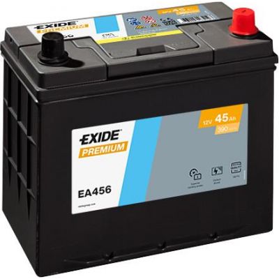 Автомобильный аккумулятор EXIDE Premium 6СТ-45Ah АзЕ ASIA 390A (EN) EA456