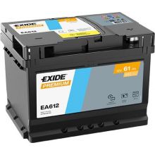 Автомобильный аккумулятор EXIDE Premium Carbon Boost 6СТ-61Ah АзЕ 600A (EN) EA612