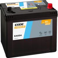 Автомобильный аккумулятор EXIDE Premium 6СТ-65Ah АзЕ ASIA 580A (EN) EA654