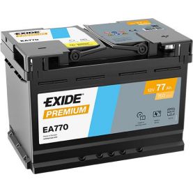 Автомобильный аккумулятор EXIDE Premium Carbon Boost 2.0 6СТ-77Ah АзЕ 760A (EN) EA770 Автомобильный аккумулятор EXIDE Premium Carbon Boost 2.0 6СТ-77Ah АзЕ 760A (EN) EA770