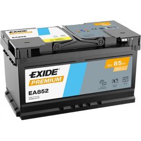 Автомобильный аккумулятор EXIDE Premium Carbon Boost 2.0 6СТ-85Ah АзЕ 800A (EN) EA852