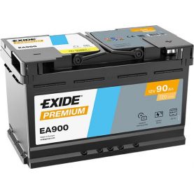 Автомобильный аккумулятор EXIDE Premium Carbon Boost 2.0 6СТ-90Ah АзЕ 720A (EN) EA900