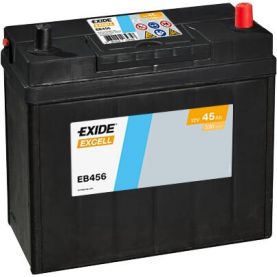 Автомобильный аккумулятор EXIDE Excell 6СТ-45Ah АзЕ ASIA 330A (EN) EB456