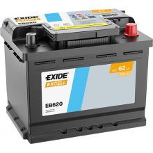 Автомобильный аккумулятор EXIDE Excell 6СТ-62Ah АзЕ 540A (EN) EB620