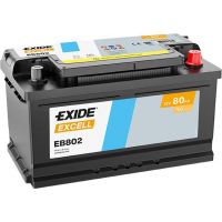 Автомобільний акумулятор EXIDE Excell 6СТ-80Ah АзЕ 700A (EN) EB802