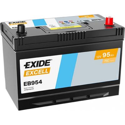 Автомобільний акумулятор EXIDE Excell 6СТ-95Ah АзЕ ASIA 720A (EN) EB954