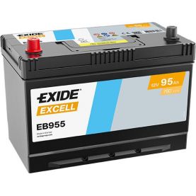 Автомобильный аккумулятор EXIDE Excell 6СТ-95Ah Аз ASIA 720A (EN) EB955