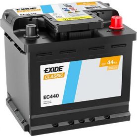 Автомобильный аккумулятор EXIDE Classic 6СТ-44Ah АзЕ 360A (EN) EC440