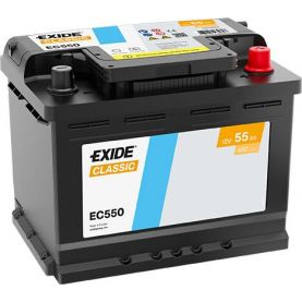 Автомобильный аккумулятор EXIDE Classic 6СТ-55Ah АзЕ 460A (EN) EC550