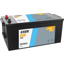 Автомобильный аккумулятор EXIDE Power PRO 6СТ-235Ah Аз 1300A (EN) EF2353