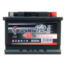 Автомобільний акумулятор BlackMax 6СТ-62Ah АзЕ 580A (EN) B5004