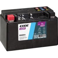 Мото аккумулятор EXIDE Start-Stop Auxiliary 6СТ-9Ah Аз 12В 120А (EN) EK091