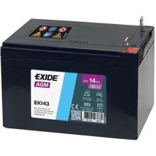 Мото акумулятор EXIDE START-STOP AGM 6СТ-14Ah Аз 12В 200А (EN) EK143