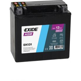 Мото акумулятор EXIDE Start-Stop Auxiliary 6СТ-13Ah Аз 12В 200А (EN) EK131