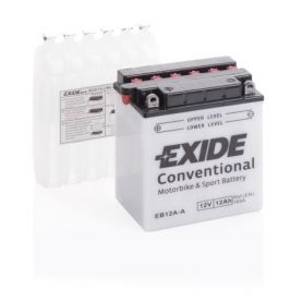 Мото акумулятор EXIDE CONVENTIONAL 6СТ-12Ah Аз 12В 165А (EN) EB12A-A