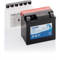 Мото аккумулятор EXIDE AGM 6СТ-4Ah АзЕ 12В 70А (EN) ETX5L-BS
