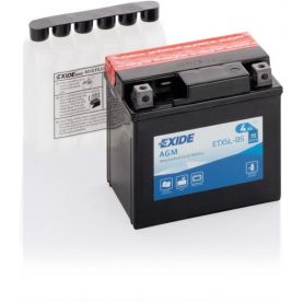 Мото акумулятор EXIDE AGM 6СТ-4Ah АзЕ 12В 70А (EN) ETX5L-BS