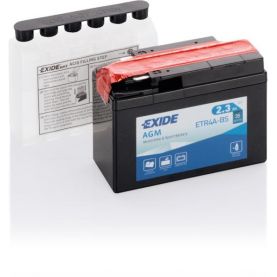 Мото акумулятор EXIDE AGM 6СТ-2,3Ah Аз 12В 35А (EN) ETR4A-BS