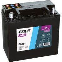 Мото акумулятор EXIDE Start-Stop Auxiliary 6СТ-15Ah Аз 12В 200А (EN) EK151