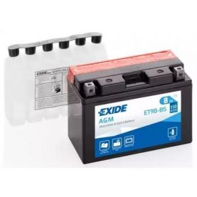 Мото аккумулятор EXIDE CONVENTIONAL 6СТ-12Ah АзЕ 12В 165А (EN) EB12AL-A2
