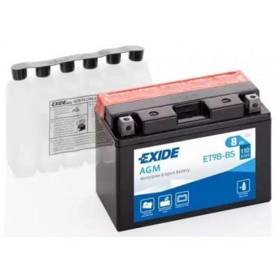 Мото аккумулятор EXIDE CONVENTIONAL 6СТ-12Ah АзЕ 12В 165А (EN) EB12AL-A2