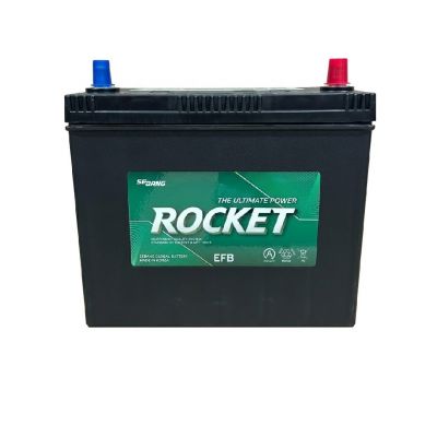 Автомобільний акумулятор ROCKET START-STOP EFB 6СТ-55Ah ASIA Аз ТК 460А (CCA) EFB N55L