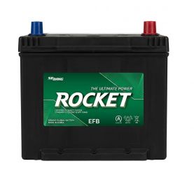 Автомобильный аккумулятор ROCKET EFB Japan 6СТ-65Ah АзЕ ASIA 550A (CCA) EFB Q85L