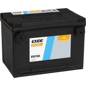 Автомобильный аккумулятор EXIDE Excell 6СТ-70Ah Аз 740A (EN) EB708