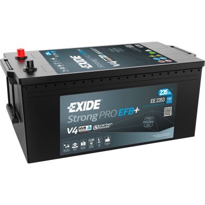 Автомобильный аккумулятор EXIDE STRONG PRO 6СТ-235Ah Аз 1200A (EN) EE2353