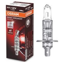 Автолампа Osram Night Breaker Silver (P14.5s, H1, 3200K, 12V, 55W) 64150 NBS