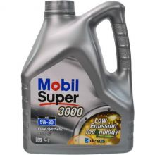 Автомобильное моторное масло Mobil Super 3000 X1 XE 5W-30 4л