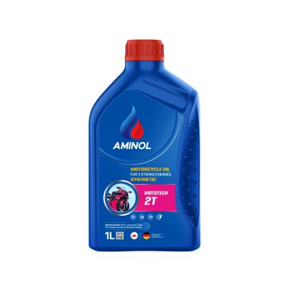 Масло моторное AMINOL Mototech 2T Red миниральное 1л
