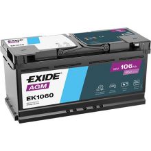 Автомобильный аккумулятор EXIDE START-STOP AGM 6СТ-106Ah АзЕ 950 (EN)  EK1060
