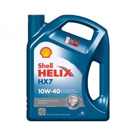 Автомобільна моторна олива SHELL Helix HX7 10W-40 5л Автомобільна моторна олива SHELL Helix HX7 10W-40 5л