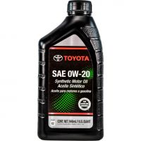  Автомобільна моторна олива TOYOTA 0W-20 USA 1л 002790WQTE 