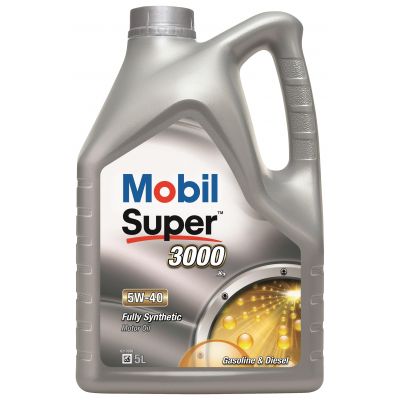 Автомобільна моторна олива MOBIL SUPER 3000 X1 5W40 5л