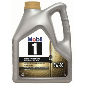 Автомобильное моторное масло Mobil 1 Peak Life 5W-50 4л