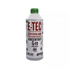 Антифриз E-TEC Glycsol G11 концентрат -80°C зелёный 1,5л 9591