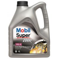 Автомобільна моторна олива Mobil Super 2000 10W-40 4л