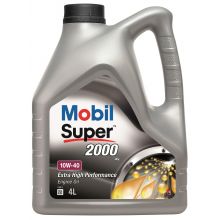Автомобильное моторное масло Mobil Super 2000 10W-40 4л