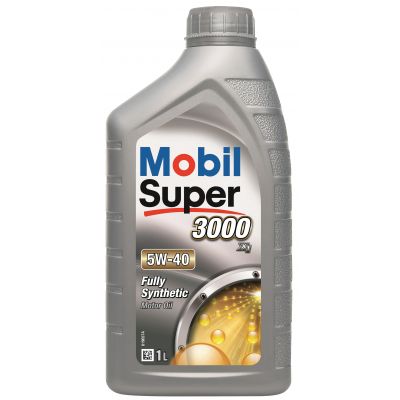 Автомобильное моторное масло Mobil Super 3000 5W-40 1л